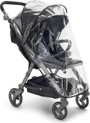 Immagine prodotto di Twistshake parapioggia per carrozzina Tour Trasparente 78479 parapioggia nero
