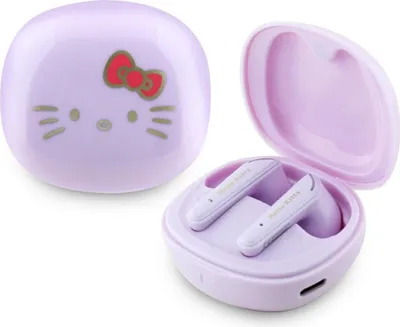 Produktbild von Hello Kitty Tws-Kopfhörer O Hochglanzoberfläche Lila
