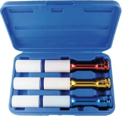 Produktbild von Schlagschraubernuss Steckschlüsselsatz 1/2 Zoll 17-21mm aus Chrom-Molybdän