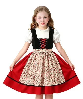Produktbild von Mädchen-Dirndl-Kleid für festliche Anlässe