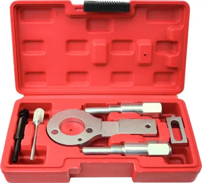 Immagine prodotto di Kit messa in fase motori, attrezzi per il bloccaggio della cinghia di distribuzione dell'albero a camme del motore, compatibile con Opel Saab Fiat Alfa Romeo Lancia