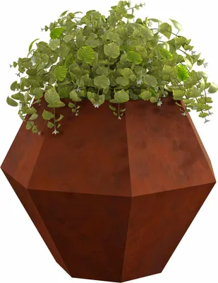 Produktbild von vidaXL Pflanzkübel Rostig 100 x 100 x 80 cm Wetterfeststahl