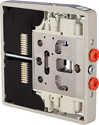 Produktbild von Riegler Ventilscheibe HDM, Anschl.4mm, 5/2-Wege monostabil
