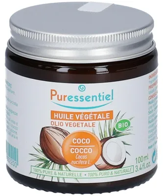 Immagine prodotto di Puressentiel Cocco Olio Vegetale 100 Ml