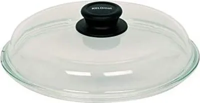 Produktbild von Funktionaler Glasdeckel 32 cm mit freier Sicht beim Kochen für Töpfe und Pfannen