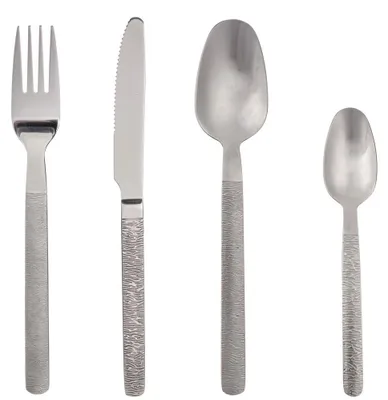 Produktbild von Besteck-Set INOX JUNGLE, 24-teilig, mit verziertem Griff, Edelstahl - Secret de Gourmet