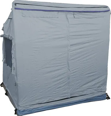 Produktbild von Anbauzelt 200x200x200 cm – Erweiterung zum Autodachzelt (grau)