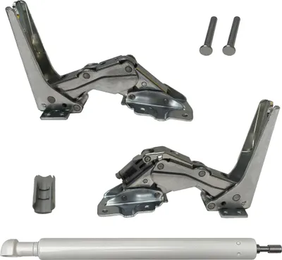 Produktbild von Türdämpfer + Türscharnier Liebherr 9590166 oben + unten für Kühlschrank