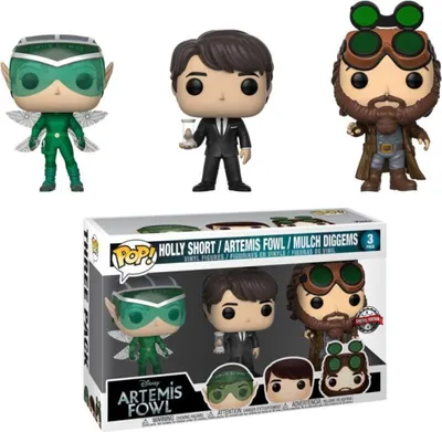 Immagine prodotto di Funko POP! Disney Artemis Fowl Holly Mulch 3pak