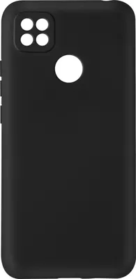 Produktbild von Avizar, Halbsteife Silikonhülle für Xiaomi Redmi 10A, Schwarz