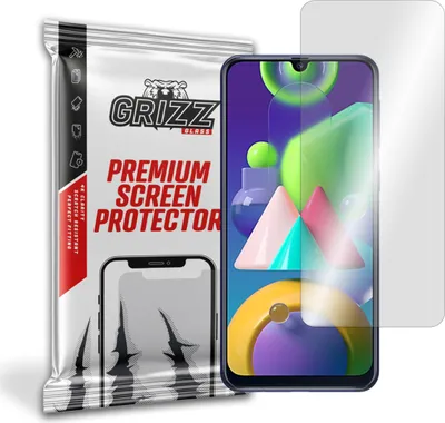 Zdjęcie produktu dla Szkło hybrydowe GrizzGlass HybridGlass dla Samsung Galaxy M21s
