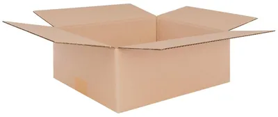 Zdjęcie produktu dla Składane kartony o wymiarach 320 x 250 x 120 mm, jednoWarstwowe, brązowe, 50 sztuk, do wysyłki