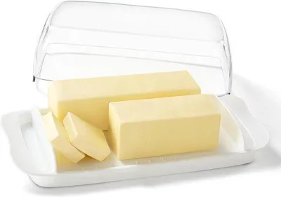 Immagine prodotto di Grandi piatti di plastica bianchi con coperchio e manici - lavabili in lavastoviglie
