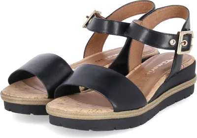 Produktbild von Tamaris Sandalen Plat  Sandalen Plat - Zwart - Maat 38