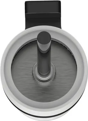Produktbild von REIKA WC-Bürstengarnitur Ovaro magnetisch schwarz matt ohne Montageplatte
