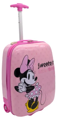 Produktbild von Minnie Mouse Kinder-Trolley Koffer Perfekter Reisekoffer für kleine Abenteurer Rosa