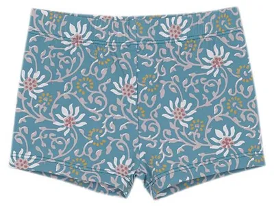 Productafbeelding van Gocco Baby - Badpak voor jongens, met bloemenprint, badbroek, eend blauw