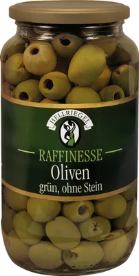 Produktbild von Raffinesse Grüne Oliven ohne Stein