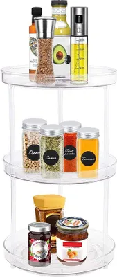 Produktbild von Famanu Gewürzregal 3-lagig - Drehbar, platzsparend
