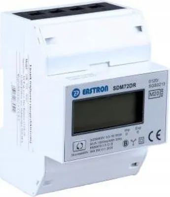 Produktbild von VCX | Dreiphasiger Energiezähler SDM72 DR - LCD - MID- - präzise Messung - IP51 Schutz