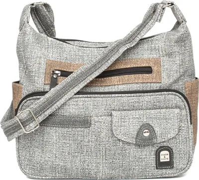 Produktbild von Charm&Shape Damen Umhängetasche, mittelgroß, Grau