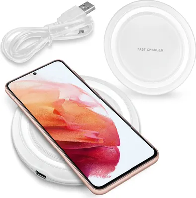 Produktbild von Schnell Ladestation Charger für Samsung Galaxy S25 5G QI Wireless Ladegerät 15W