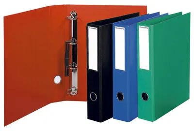 Obrázok produktu pre Exacompta 51740E Krúžkový viazač laminovaný kartón 4 krúžky 50mm 32x29cm DIN A4 Maxi