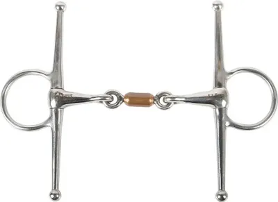 Produktbild von Harry´s Horse Vollknebeltrens Mit Kupferrollen Silber 13.5 cm Silber 13.5 cm