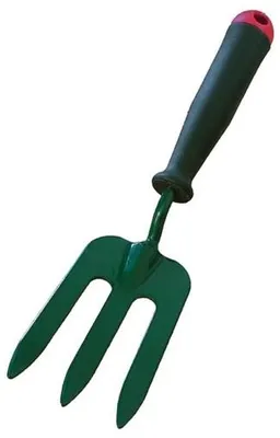 Obrázok produktu pre Trojzubec Dĺžka rukoväte 30 cm Šírka: 8 cm Ergonomická rukoväť z tvrdej ocele K_84