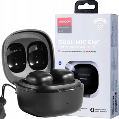 Produktbild von Joyroom Wireless Bluetooth In-Ear Kopfhörer Sport Schwarz