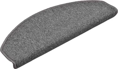 Obrázok produktu pre vidaXL Podložky na kroky 30 ks 65x24x4 cm Tmavo šedé polkruhové veľké
