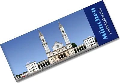 Produktbild von streetline München Ludwigskirche Panorama Souvenir Magnet