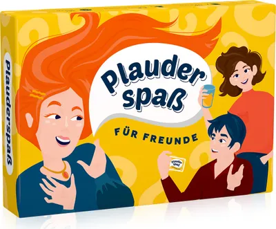Produktbild von Plauderspaß für Freunde mit lustigen Fragen für enge Freundschaft