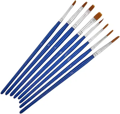 Produktbild von LOVEART Aquarellfarben-Pinselset - 8 Stück