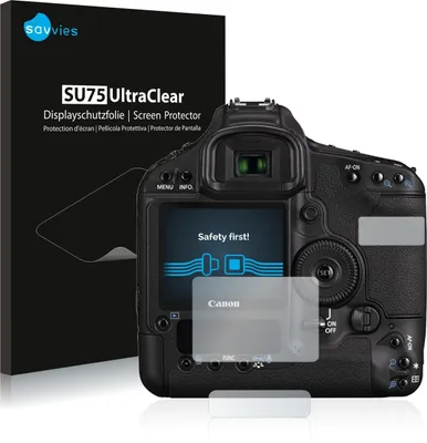 Produktbild von 6x Für Canon EOS 1D Mark III Schutzfolie Savvies Displayschutz Display Schutz Folie Klar Transparent