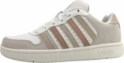Produktbild von K-Swiss Court Palisades Mädchen sportlicher Schnürer in Weiß, Größe 8