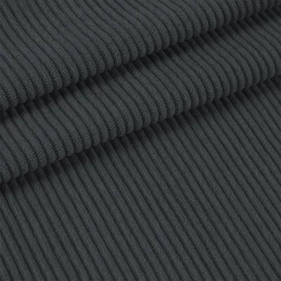 Cord-Stoff 2 m x 140 cm, dunkelgrau, für Polster & Nähen
