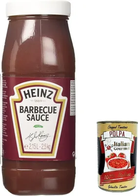 Produktbild von Heinz Salsa Barbecue Fusto Barbecue-Sauce-Fass 2,5 kg+ Italian Gourmet polpa 400g