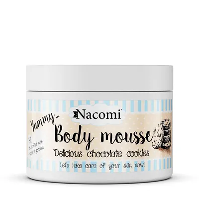 Obrázek produktu pro Nacomi Mus do ciała Czekoladowe ciasteczko, 180 ml