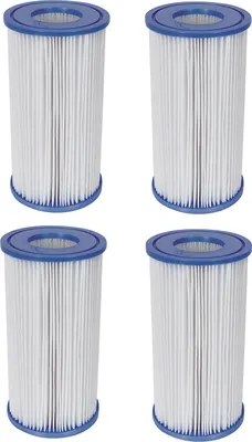 Immagine prodotto di 4x Cartuccia filtrante Bestway misura 3 per cartuccia filtrante Quick Up Pool 58012