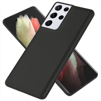 Obrázok produktu pre NALIA Extra tenké tvrdé puzdro pre Samsung Galaxy S21 Ultra, tenký kryt na mobilný telefón Black