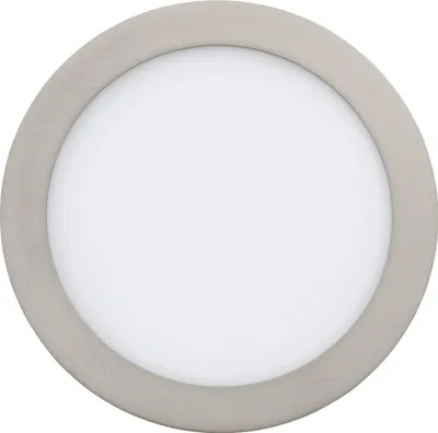 Produktbild von EGLO Einbaustrahler Fueva 1, Deckenspot, Metallguss in nickel-matt, Kunststoff in weiss neutralweiß