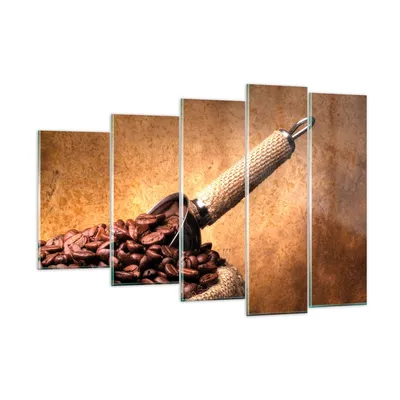 Produktbild von Bilder auf glas - Kaffee Getreide geröstet - 150x100cm - Glasbilder - Wandbilder - Kunstdruck - zum Aufhängen bereit - Wanddekoration aus Glas - Glas Bilder - Wandbild auf Glas - GEG150x100-2536