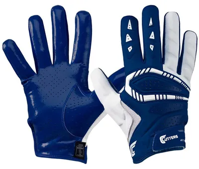 Image de Gants de Football américain Cutters The Gamer Navy