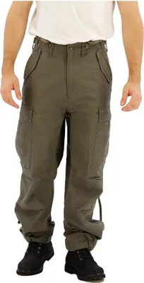 Zdjęcie produktu dla Brandit BD1001 | M-65 Vintage Cargo Spodnie od S do 7XL - Kolor: Oliwkowy - Rozmiar: XL