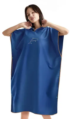 Produktbild von Schnell trocknender Umziehponcho für Schwimmer und Surfer