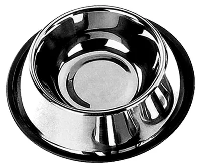 Produktbild von Edelstahlnapf, rutschfest, 23,0 cm 0,95 ltr, 1 Stück