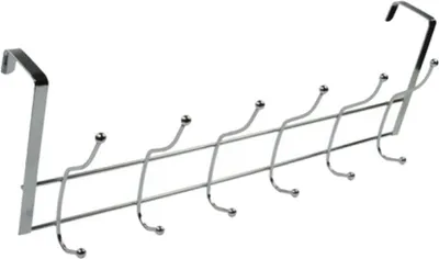 Produktbild von Turgarderobe - 12 Haken - Chrom - 50 cm