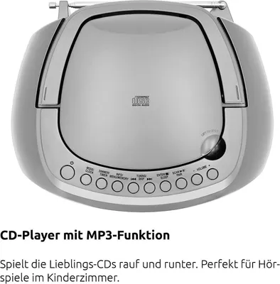 Obrázok produktu pre TechniSat DigitRadio 1990, Analógový a digitálny, DAB+, FM, 87,5 - 108 MHz, 174 - 240 MHz, Prehrávač, CD
