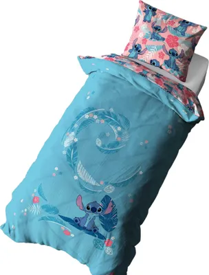 Produktbild von Lilo & Stitch - wendbar Bettwäsche TC173 (Einzelbett) (Blau)